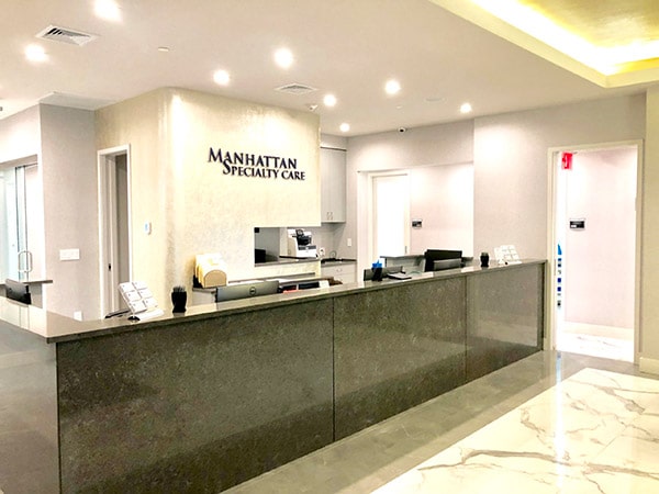 Union Square Manhattan Dermatology Office Front Desk Photo